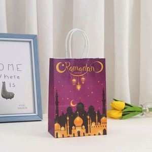 Chengrui New Moon Festival Cartoon Star Gift Bag Classic Style Kraft Material for <b>Candy</b> Birthday Castle Souvenir Wholesale - Product Image 5