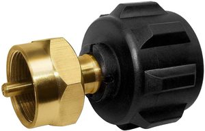 Válvula reguladora QCC1, adaptador de repuesto de propano para cilindro de propano de acero con tipo <span class=keywords><strong>1</strong></span>, compatible con todos los de <span class=keywords><strong>1</strong></span> <span class=keywords><strong>LB</strong></span> desechables - Product Image 3