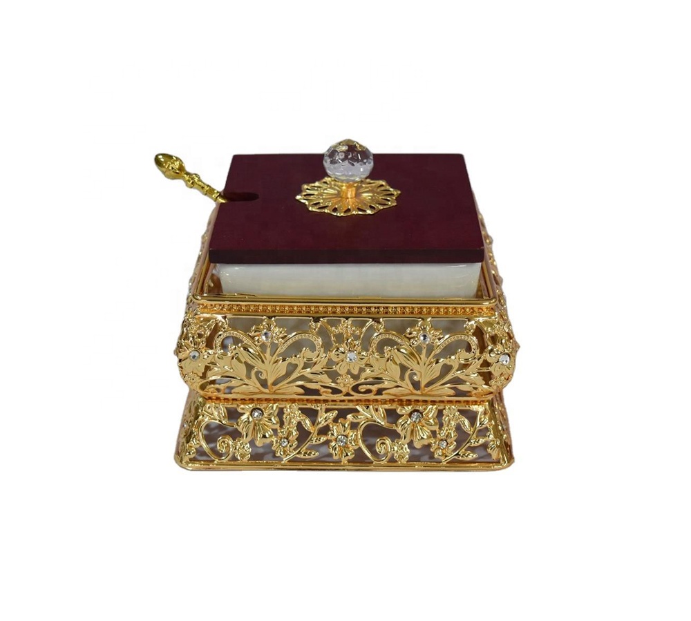 Кухня канистра металлический каркас изготовления квадратных заготовок из дерева крышкой керамическая сахара специй горшок с ложкой