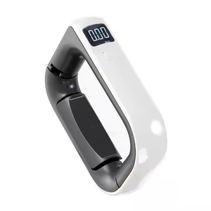 Bilancia per bagagli digitale in ABS ad alta definizione portatile con gancio in metallo colore bianco negativo con Display a sospensione scala alta bianco LCD - Product Image 2