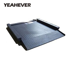 Basso Profilo Bilancia a Piattaforma bilancia da pavimento con rampe portatile di pesatura scala pastiglie piattaforma scale1T,3T,5T - Product Image 1