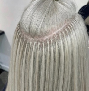 Extensiones de Cabello Humano 100% Virgen <span class=keywords><strong>con</strong></span> Trama Invisible, Micro Trenzado Sin Costuras, Calidad de Salón, Cutícula Alineada, Cabello Remy - Product Image 5