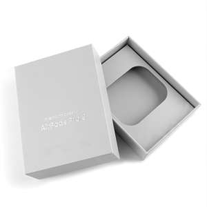 Prix d'usine en gros, emballages personnalisés pour écouteurs avec matériaux recyclés, laminage mat et revêtement UV pour Pro 3 - Product Image 1