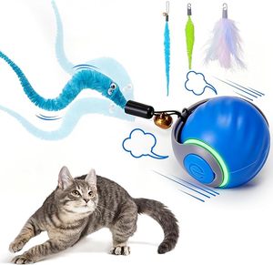USB-Aufladbarer Elektrischer Katzen-Laser-Tumbler, Neues Interaktives Intelligentes Haustier-Spielzeug für Katzen, Moderner Stil für Innenräume - Product Image 1