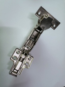 Charnières dissimulées traditionnelles en fer à 125 degrés, à clipser/enfichables, charnières d'angle hydrauliques <span class=keywords><strong>pour</strong></span> meubles de chambre, maison, bureau, hôpital - Product Image 4