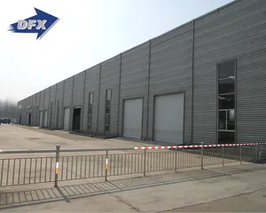 Hangar de criação de galinha para construção de fazenda de vacas, instalação rápida e metal