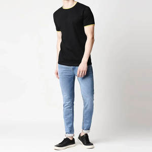 Camiseta de Manga Corta con Cuello Redondo, Secado Rápido, Transpirable, Diseño en Blanco, para Hombre, Venta al por Mayor, Personalizable, Unisex, 100% Algodón - Product Image 4