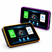 Écran Android Auto sans fil Aoocci C3 Pro 5 pouces IPS pour moto, lisible en plein soleil, avec TPMS, CarPlay, moniteur étanche IP67