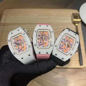 Nuevo Reloj Mecánico de Moda para Mujer 2026, Diseño Artístico con Esfera de Cerámica Blanca 0701, Automático, Casual, Resistente al Agua - Product Image 3