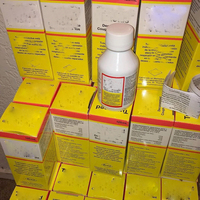 Bouteilles d'emballage de médicaments en PET/PP blanc de 125 ml, grand format, avec bouchon à vis, anti-lumière, entièrement vides, avec sérigraphie, dernière date d'expiration, lot complet