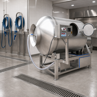 Machine à mariner sous vide entièrement automatique pour la marinade et la saumurage de la viande dans une ligne de production d'aliments surgelés