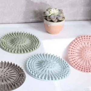 K2110 Bouchon de vidange en silicone pour lavabo, filtre anti-cheveux pour salle de bain, douche, cuisine et toilettes - Product Image 3