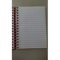 Bloc-notes A5 à spirale illuminé par LED-Bloc-notes lumineux avec fonction de lueur pour la journalisation et la prise de notes