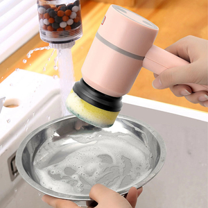 Spin Scrubber Brush Cordless for Cleaning Bathroom Kitchen Shower <b>Tile</b>,Rechargeable Cleaning 3 Adjustable Speeds - Product Image 2