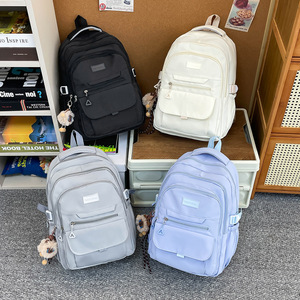 Wholesale Custom Oxford Student School <b>Backpack</b> High Quality Durable New Fashion Outdoor Travel Casual <b>Light</b> <b>Weight</b> Water-Proof - Product Image 1