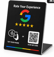 Carte de commentaires Google NFC YIN SHOU - Mini-étiquette résistante à l'eau pour les adhésions et l'utilisation professionnelle