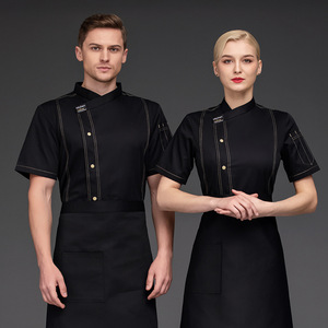 Uniformes de Chef Profesionales PATON 2024 al por Mayor, Transpirables, de Doble Botonadura, Poliéster/Algodón, Unisex para Restaurante - Product Image 3