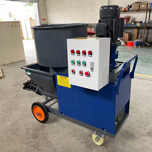 多機能自動ロボットスタッコ噴霧器新しい壁モルタルセメント石膏機械コアエンジン部品付き - Product Image 4