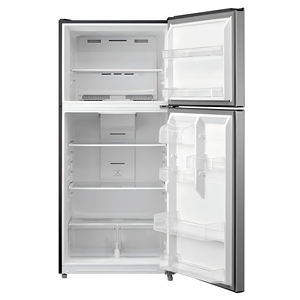 Réfrigérateur à double porte de grande capacité de 18,1 pieds cubes avec congélateur supérieur sans givre et étagères réglables pour usage domestique - Product Image 4