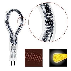 50W 100W 150W reptil calentador infrarrojo lámpara de fibra de carbono de alta calidad - Product Image 3