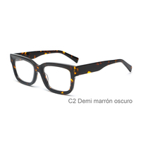 Montures de lunettes optiques de prescription M004 en acétate de qualité supérieure, monture intégrale, plaque solide, pour hommes et femmes, multicolores, vente en gros, pas cher, haute qualité