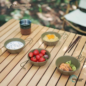 Stainless Steel Camping Bowl <b>Set</b> 250ml 4-Pack Outdoor Cookware for Cooking and Travel All Seasons - Product Image 5