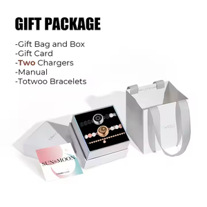 Pulseras Inteligentes de Piedra Natural <span class=keywords><strong>Totwoo</strong></span> al por Mayor, Juego de Pulseras de Ojo de Tigre Personalizadas para Hombre y Mujer - Product Image 6