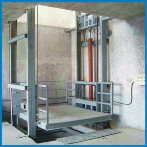 Hàng Hóa Thang Máy Thủy Lực Nền Tảng Thang Máy Dọc Đường Sắt Hướng Dẫn Nền Tảng Thang Máy - Product Image 5