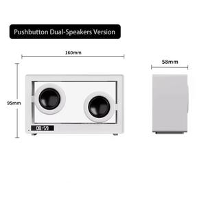 M9 trong suốt RGB LED ánh sáng BT 5.1 Loa âm nhạc rảnh tay di động bên Bass Hifi không dây Bluetooth loa <span class=keywords><strong>TF</strong></span> Máy nghe nhạc thẻ - Product Image 5