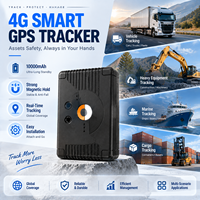 Traceur GPS d'actifs Q7Pro 4G avec fixation magnétique puissante, batterie 6000 mAh pour camions, engins, conteneurs, suivi en temps réel