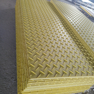 High Quality Durable 4X8 Temporary Ground Protection Road Track Mat Custom Cutting Moulding Included HDPE PE <strong>Plastic</strong> <strong>Sheets</strong> - Product Image 4