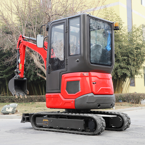 Fabricant d'excavatrices miniatures INFRONT, excavatrice multifonctionnelle à chenilles micro, moteur Yanmar, excavatrice de 2,5 tonnes - Product Image 5