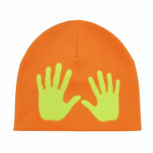 Gorro de Punto Personalizado con Logotipo Bordado en Jacquard, Termosensible, de Poliéster, con Hilo Termosensible que Cambia de Color, Unisex - Product Image 1