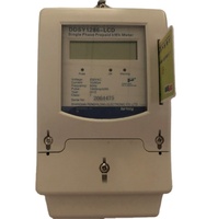Medidor eléctrico prepago monofásico con tarjeta de inserción con lector de tarjetas medidor de potencia