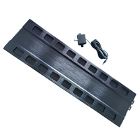 Amplificateur de voiture mono HQ3000 classe D RMS 3000W avec rapport signal-bruit de 80 dB et tension de 12 V