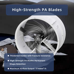 חיסכון באנרגיה 70db 380v 1450rpm 2200w קירור מאוורר אוויר תעשייתי אוורור מאוורר חלב - Product Image 4