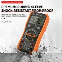 Multimètre numérique True RMS à détection automatique de plage, détection NCV, grand écran LCD rétroéclairé, testeur portable pour électricien, testeur haute précision