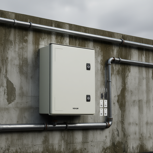 <b>Electrical</b> <b>Box</b> 16 X 12 X 8 Inch Steel IP66 <b>Waterproof</b> Outdoor Indoor Enclosure - Product Image 2