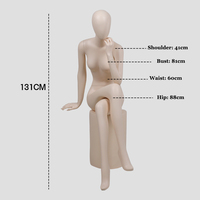 Mannequins féminins réalistes de haute qualité en FRP, corps entier, couleur de peau ajustable, mannequins féminins de mode