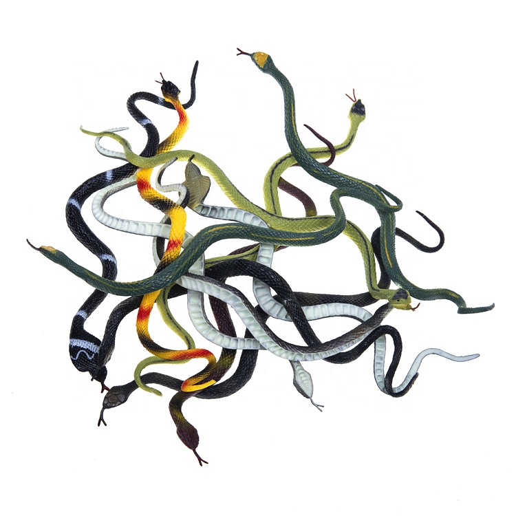 Лидер продаж на Amazon, маленькие пластиковые модели змеи, новые и забавные игрушки