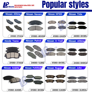 Bilusi D1567 04465-0K240 04465-0K300 04465-YZZR5 Pastillas de freno de disco de coche de cerámica semimetálicas delanteras para Toyota o Hilux Fortuner - Product Image 5