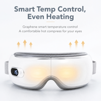 Dispositif de protection des yeux, masque oculaire chauffant à vapeur pour massage des yeux à domicile, dispositif de protection des yeux pour adultes