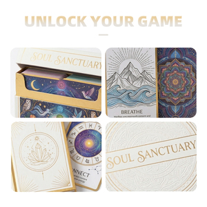 Cartas de Oráculo para Meditación y Sanación Espiritual con Acabado Mate Suave, para Calma, Alivio de la Ansiedad y Rutina de Autocuidado - Product Image 2