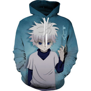 Sweat-shirt à capuche imprimé de dessin animé, personnalisé, dernière conception <span class=keywords><strong>Hunter</strong></span>, pull de bande dessinée <span class=keywords><strong>hunter</strong></span> <span class=keywords><strong>x</strong></span> <span class=keywords><strong>hunter</strong></span> - Product Image 2