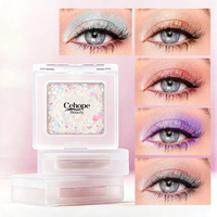 Palette de fards à paupières compacte transfrontalière, effet nacré, scintillant, mat, paillettes fines, pour contouring, éclaircissement et mise en valeur
