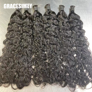 <span class=keywords><strong>Cheveux</strong></span> humains vierges brésiliens Remy en gros, extensions à double trame pour tresses bohèmes, <span class=keywords><strong>cheveux</strong></span> bruts cambodgiens - Product Image 4
