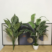 Plante artificielle décorative à 18 feuilles de 60 cm, plantes artificielles