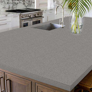 Panneau de revêtement mural en pierre artificielle de quartz gris intelligent de haute qualité moderne pour hôtel cuisine salle de bain haut pierre artificielle - Product Image 4