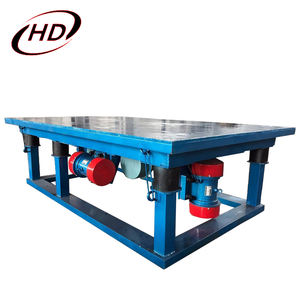 प्रीस्ट कंक्रीट मोल्ड के लिए उच्च आवृत्ति क्षैतिज फाउंड्री कंपन तालिका - Product Image 1