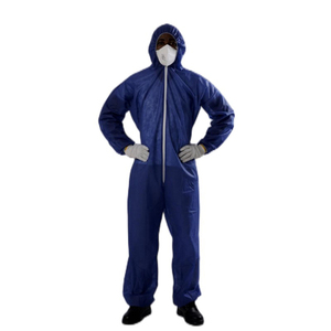 Overol Desechable de Polipropileno (PP) Azul para <span class=keywords><strong>Paintball</strong></span> con Impresión de Logotipo, 30 Gsm, para Hombre - Product Image 4